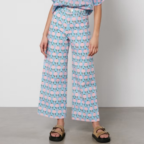 Blockprints Pants - Blockprints Disco Pants - Liberty Pink